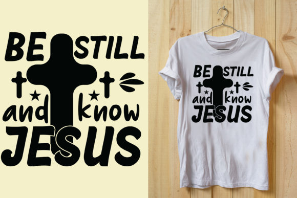 Be Still and Know Jesus Font for Business