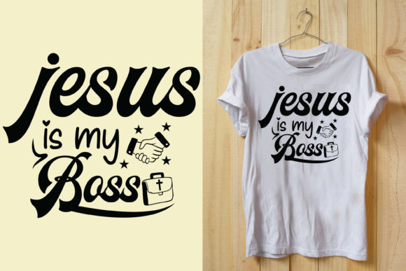 Jesus is My Boss Font for Design